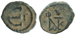 ANASTASIUS I PENTANUMMIUS Antike BYZANTINISCHE Münze  1.8g/15m #AA553.19.D.A - Byzantinische Münzen