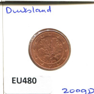 5 EURO CENTS 2009 GERMANY Coin #EU480.U.A - Alemania