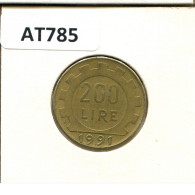 200 LIRE 1991 ITALIE ITALY Pièce #AT785.F.A - 200 Liras