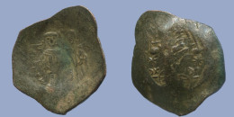 ALEXIOS III ANGELOS ASPRON TRACHY BILLON BYZANTINISCHE Münze  3.1g/31mm #AB442.9.D.A - Byzantinische Münzen