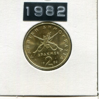 2 DRACHMES 1982 GREECE Coin #AK382.U.A - Grèce