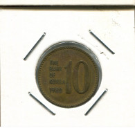 10 WON 1980 COREA DEL SUR SOUTH KOREA Moneda #AS162.E.A - Corea Del Sud
