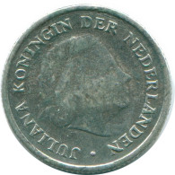 1/10 GULDEN 1956 NETHERLANDS ANTILLES SILVER Colonial Coin #NL12078.3.U.A - Antille Olandesi