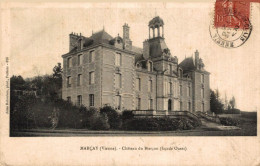 86 MARCAY CHATEAU DE BIERCON FACADE OUEST - Autres & Non Classés