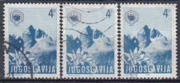 YUGOSLAVIA 1973,used,falc Hinged - Montañas