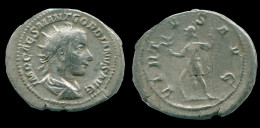 GORDIAN III AR ANTONINIANUS ROME Mint AD 239 VIRTVS AVG #ANC13117.43.E.A - The Military Crisis (235 AD Tot 284 AD)