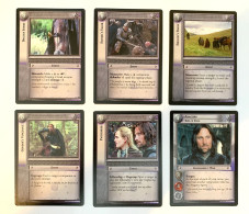 LOT OF 19 LORD OF THE RINGS GAMING CARDS.  1-C-102 TO 1-U-113. AUCTION SALE NO RESERVE. - Lord Of The Rings