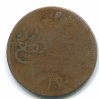 1 KEPING 1804 SUMATRA BRITISH EAST INDE INDIA Copper Colonial Pièce #S11747.F.A - Indien