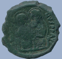 JUSTINII FOLLIS CONSTANTINOPLE YEAR 6 569/570 13.48g/28.73mm #ANC13698.16.E.A - Byzantine