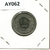1 FRANC 1985 SWITZERLAND Coin #AY062.3.U.A - Andere & Zonder Classificatie