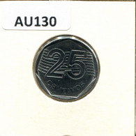 25 CENTAVOS 1995 BRAZIL Coin #AU130.U.A - Brésil