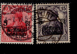 Deutsches Reich 105 - 106 Kriegsbeschädigte Gestempelt Used - Used Stamps