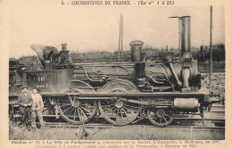 LOCOMOTIVES DE FRANCE - Machine N°17, La Ville De Faulquemont. - Trains