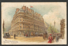 Carte P De 1910 ( London / Hôtel Metropole ) - Autres & Non Classés