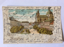 GRUSS AUS MANNHEIM - 1901 (dos Taché) - Mannheim