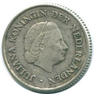 1/4 GULDEN 1967 ANTILLES NÉERLANDAISES ARGENT Colonial Pièce #NL11564.4.F.A - Niederländische Antillen