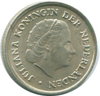1/10 GULDEN 1970 ANTILLAS NEERLANDESAS PLATA Colonial Moneda #NL13027.3.E.A - Netherlands Antilles