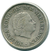 1/4 GULDEN 1956 NIEDERLÄNDISCHE ANTILLEN SILBER Koloniale Münze #NL10960.4.D.A - Niederländische Antillen