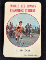 Cyclisme - BALDINI Ercole ( 1 ) - Famille Des Grands Champions Italiens - Photo Miroir-Sprint - Les 7 Familles - Wielrennen