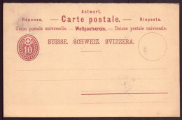 SUISSE ENTIER POSTAUX NON CIRCULE - Enteros Postales