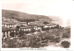 BANYULS-SUR-MER (66) Carte Photo Aéro-Photo - Le Sanatorium - Banyuls Sur Mer