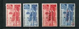 INDE 126/127 + 231/232 PETAIN   LUXE NEUF SANS CHARNIERE - Unused Stamps