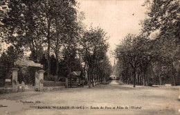 71 BOURBON-LANCY ENTREE DU PARC GRAND HOTEL ET ALLEE DE L'HOPITAL - Other & Unclassified