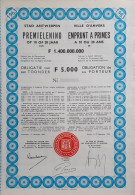 Société D'entreprises Et De Placements Immobiliers (EPI) (1957) - Otros & Sin Clasificación