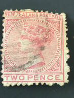 NEW ZEALAND  SG 153  2d Rose - Usados