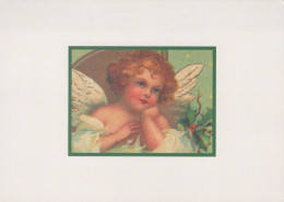 ANGELO Buon Anno Natale Vintage Cartolina CPSM #PAH086.A - Angels