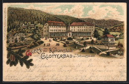 Lithographie Glotterbad, Kuranstalt  - Otros & Sin Clasificación