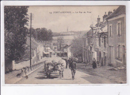 PORT-à-BINSON: La Rue Du Pont - Très Bon état - Autres & Non Classés