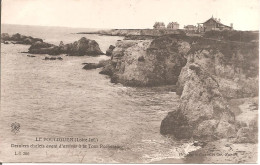 LE POULIGUEN (44) Derniers Chalets Avant D'arriver à La Tour Rochereau En 1906 - Le Pouliguen