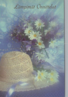 FIORI Vintage Cartolina CPSM #PBZ801.A - Flores