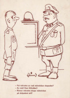 SOLDIERS HUMOUR Militaria Vintage Postcard CPSM #PBV813.A - Humour