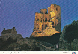 Scarborough Castle By Floodlight - Yorkshire - Unused Postcard - YO3 - Other & Unclassified