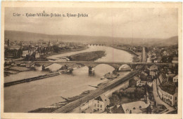 Trier - Kaiser Wilhelm Brücke - Trier