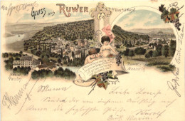 Gruss Aus Ruwer - Trier - Litho - Trier