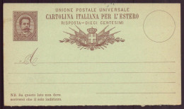 ITALIE ENTIER POSTAL NON CIRCULE - Ohne Zuordnung