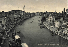 ITALIE - Venezia - Canal Grande Visto Dall'Alto - Le Grand Canal Vu Du H?st - Animé - Carte Postale Ancienne - Venezia