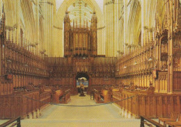 The Choir, York Minster - Yorkshire - Unused Postcard - YO3 - York