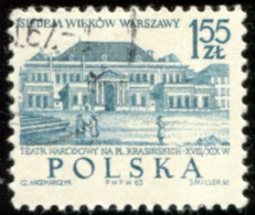 Pays : 390,3 (Pologne : République Populaire)  Stanley Gibbons 1581a 12½ X 12 - Gebruikt