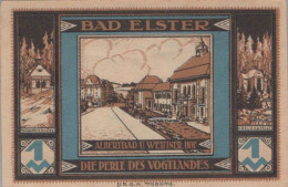 1 MARK 1914-1924 Stadt BAD ELSTER Saxony UNC DEUTSCHLAND Notgeld Banknote #PC928 - Lokale Ausgaben