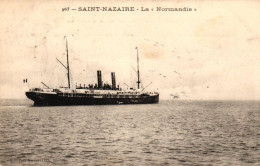 Paquebot "LA Normandie" Saint Nazaire - Dampfer