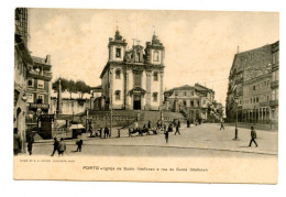 PORTO - Igreja E Rua De Santo Ildefonso  ( 2 Scans ) - Porto