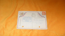 CARTE POSTALE ANCIENNE DE 1940../ OFFERT GRATUITEMENT PAR JOB..MAURICE CHRETIEN & FILS FOURNITURES ANGERS POUR ST REMY.. - 1921-1960: Periodo Moderno