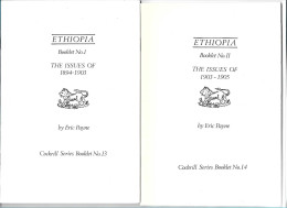 (LIV) COCKRILL'S BOOKLETS X 8 – N°S  13 TO 20 – ETHIOPIA - Philately And Postal History