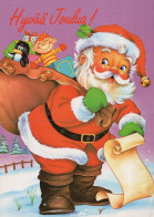 SANTA CLAUS CHRISTMAS Holidays Vintage Postcard CPSM #PAK816.GB - Santa Claus