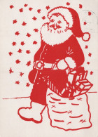 SANTA CLAUS CHRISTMAS Holidays Vintage Postcard CPSM #PAK549.GB - Santa Claus