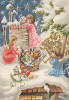 ANGEL CHRISTMAS Holidays Vintage Postcard CPSM #PAG981.GB - Anges